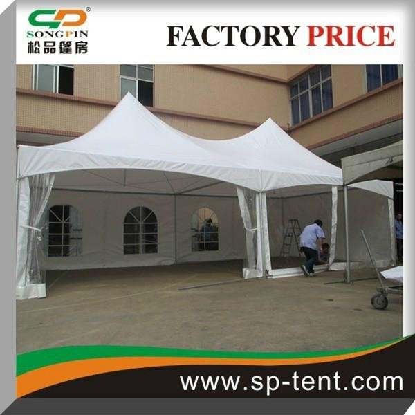 Elegant wedding party pavilion tents( durable double top tentsion tent with pvc  2