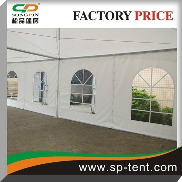 Elegant wedding party pavilion tents( durable double top tentsion tent with pvc  3
