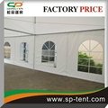 Elegant wedding party pavilion tents( durable double top tentsion tent with pvc  3