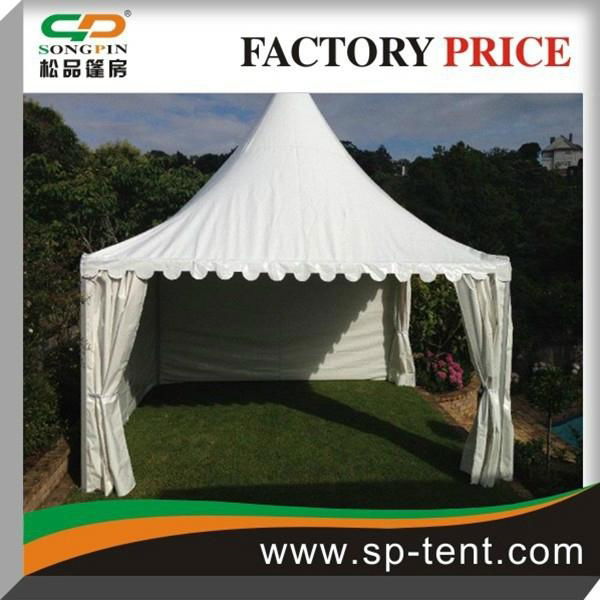 Aluminum Frame White PVC Cover Aluminum Luxury Pagota Event Tent Wedding Event 5