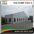 Flameretardant Warehouse Storage Tent 30x30m with Glass Door 3