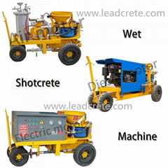 LSZ3000 dry or wet mix Shotcrete Machine