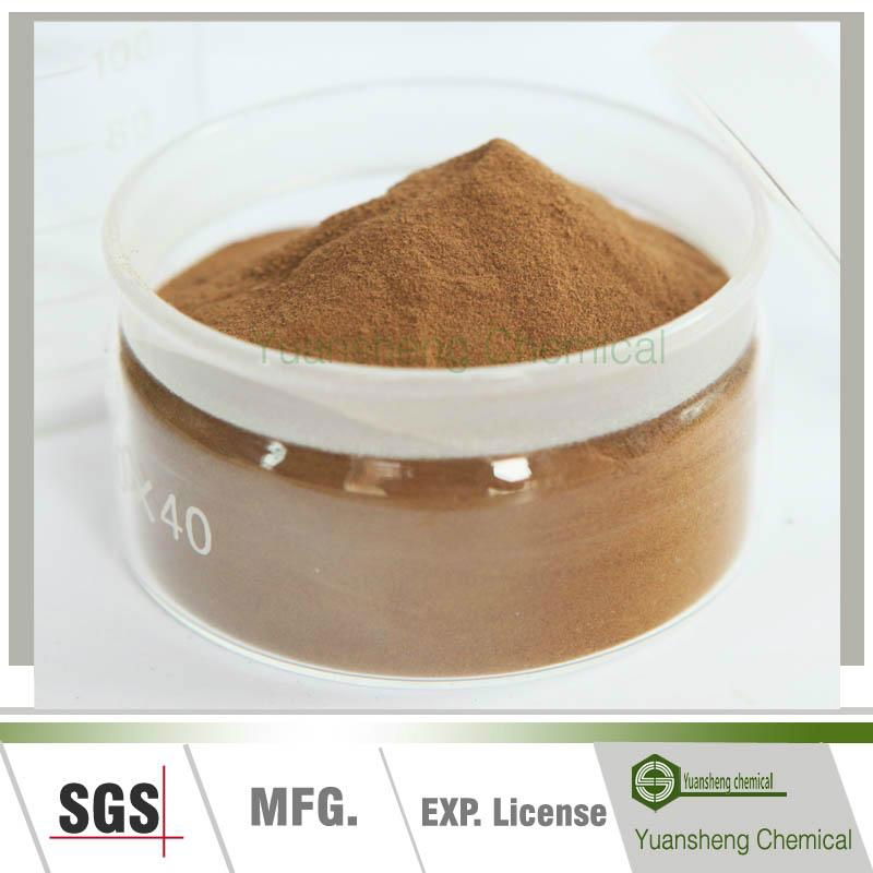 sodium lignosulphonate construction chemical for water reducing