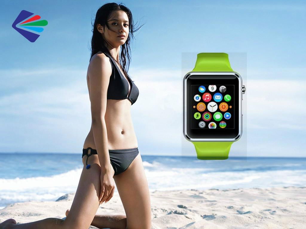 2015 Hot Sale Gt08 Multi-Function Touch Screen Smart Watch with Sleep Monitor 5