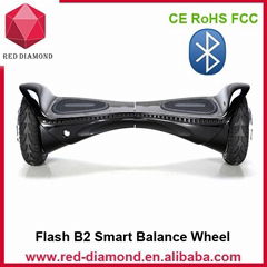 Two wheels self electric smart balance scooter with bluetooth speaker 