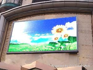 Excellent viewing P10 mm DIP led sign OEM supported