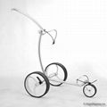 Stainless Steel Push Golf Trolley 1