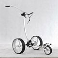 Aluminium electric golf trolley