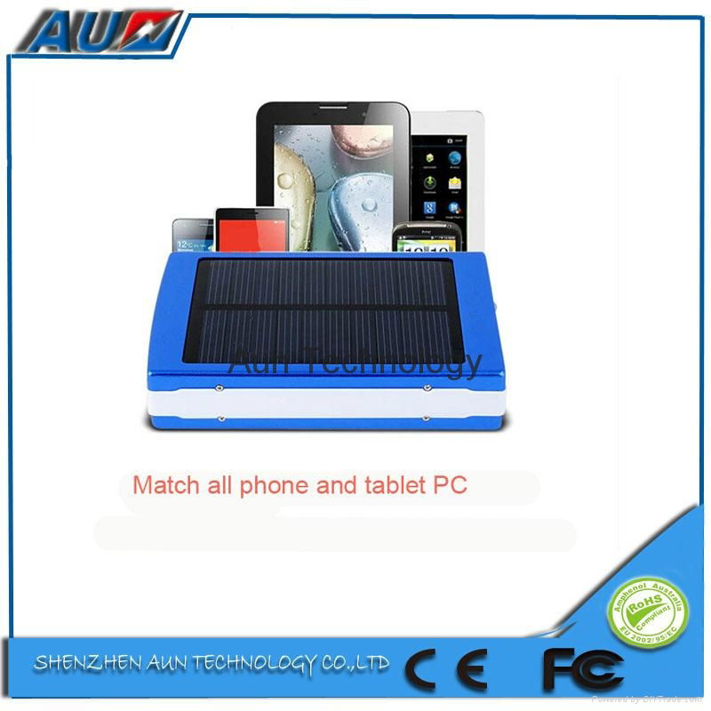 Best selling 10400mah solar portable power bank with high quality