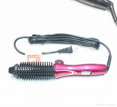 Folderable Innovative electric hair brush straightener hair brush comb|MAC® 