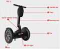 HADA Factory self balancing scooter 36V Li-ion battery waterproof 3