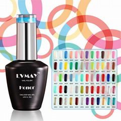 LVMAY SOAK-OFF ONE STEP GEL NAIL POLISH