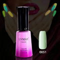 LVMAY LUMINOUS SOAK-OFF UV GEL NAIL POLISH 18 COLORS FOR CHOOSE 4