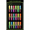 【LIGHT CHANGING GEL 】LVMAY SOAK-OFF UV GEL NAIL POLISH 18 COLORS FOR CHOOSE 2