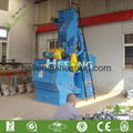 Tumble belt shot blasting machine