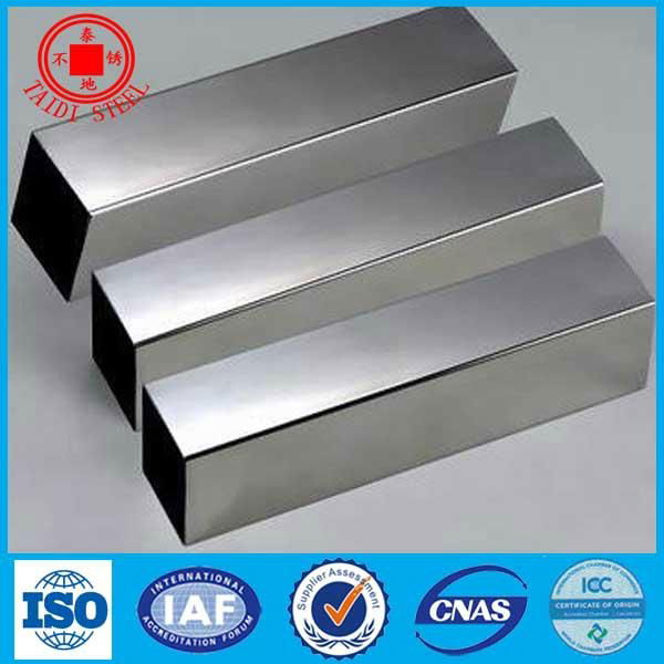 Round welded stainless steel tube with standard A554 3