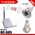 2.4G Wireless Bulb CCTV Security AV Camera Set  1
