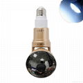 Wireless Hidden Rotable Bulb IP Camera