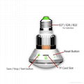 Wireless Bulb DVR P2P Security Camera with LED Light and Back-up Battery 5