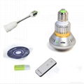 Wireless Bulb DVR P2P Security Camera with LED Light and Back-up Battery 4