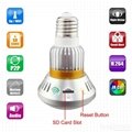 HD960P Wireless Bulb P2P IP Camera with LED White Light  and Mirror Cover 4