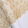 Hangzhou yifangbo embroidery guipure lace fabric for wedding party dresses 2