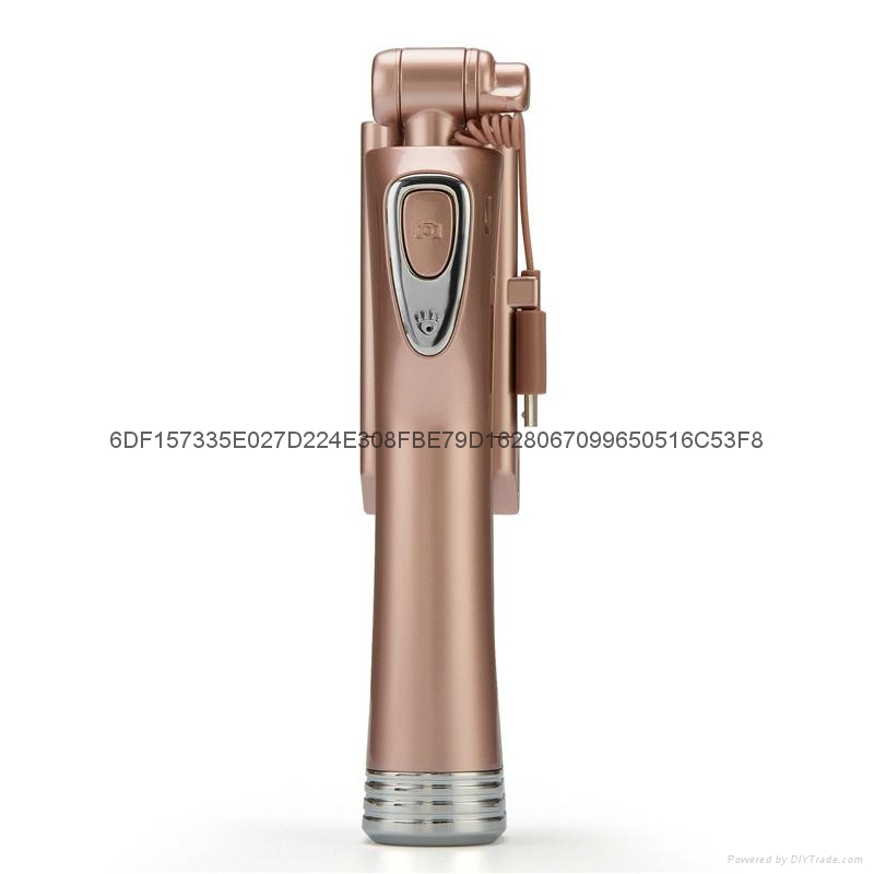 新品手机迷你自拍杆通用蓝牙补光美颜mini拍照神器现货一件代发 3