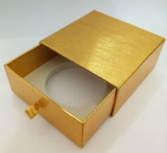 Chinese yellow gift jewel box