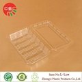 clear clamshell blister packaging plastic food box 1