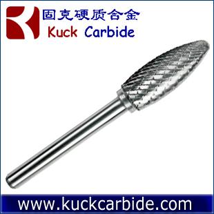 H Series Flame Shape Carbide Rotary Burrs Files