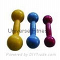Vinyl Dumbbells of weight lifting fitness accessories 3