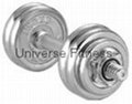 Home gym of fitness equipment products for indoor exercise Chrome set UDS-24