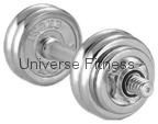 Home gym of fitness equipment products for indoor exercise Chrome set UDS-24