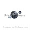 Home gym of fitness equipment -barbell