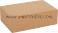 EVA yoga brick, pu yoga brick, cork yoga brick for selling 5