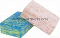 EVA yoga brick, pu yoga brick, cork yoga brick for selling 3