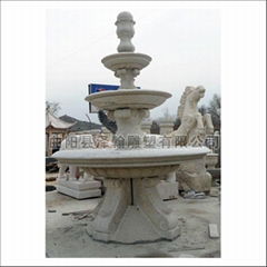 Stone fountain