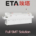 lead infrared SMT reflow oven for pcb