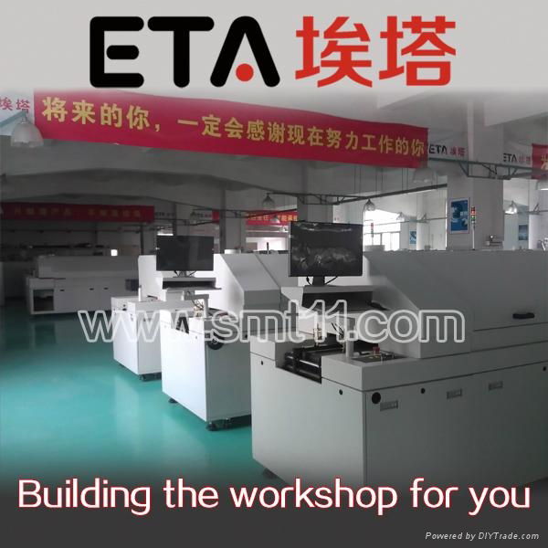 Hot air SMT Reflow oven lead free Reflow Oven with 10 zones 2