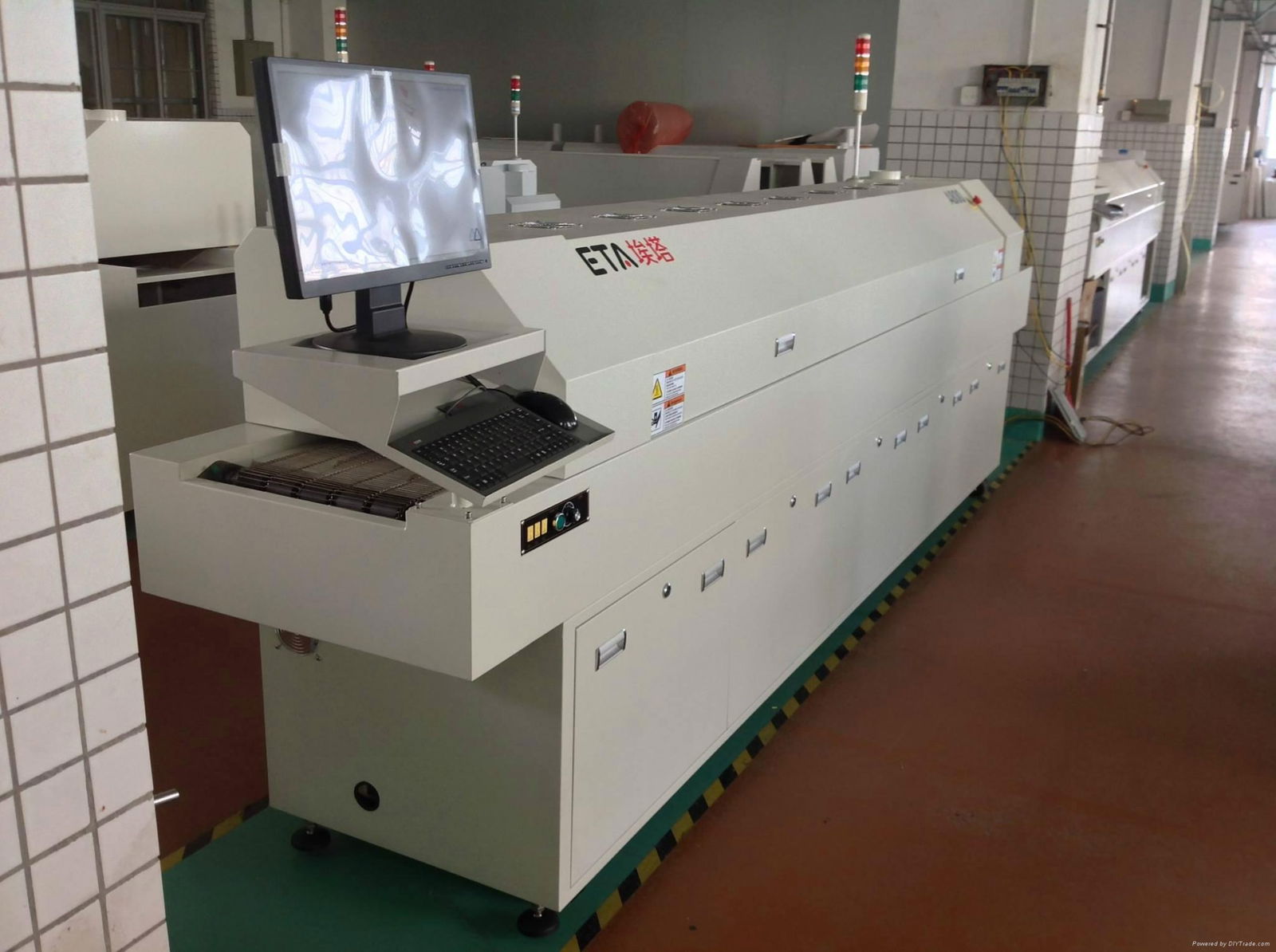 ETA factory A800 Reflow Soldering Oven for LED Bulb Production Line 5