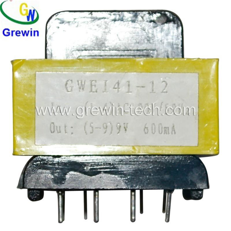 Ei41 Pin Type PCB Mounting Low Frequency Transformer 3