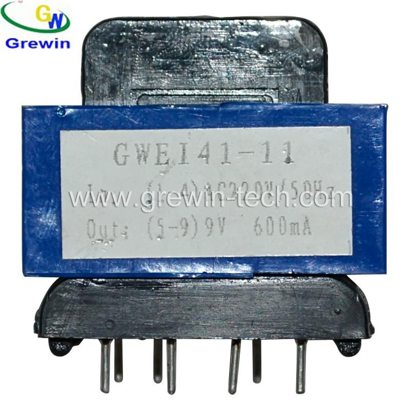 Ei41 Pin Type PCB Mounting Low Frequency Transformer 4