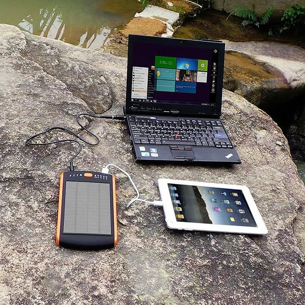 Solar power bank laptop and mobiles 23000mah 5