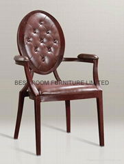 hotel banquet chairs soild wood leg