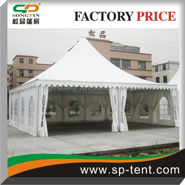 Hot-sale 10*10 pagoda tent home garden made by songpin 3