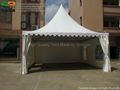PVC 3*3m Pagoda Tent with Sidewalls and Windows made by songpin 4