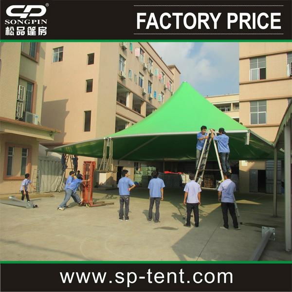 14*14M Big Warehouse Pagoda Tent For Camping Exhibition 2