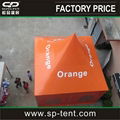 5*5M New Design Factory Price Orange Pagoda Tent For Sale 4