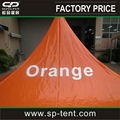 5*5M New Design Factory Price Orange Pagoda Tent For Sale 5