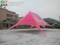 5Size Colorful  Double Top Star Tent With Elegant Printing